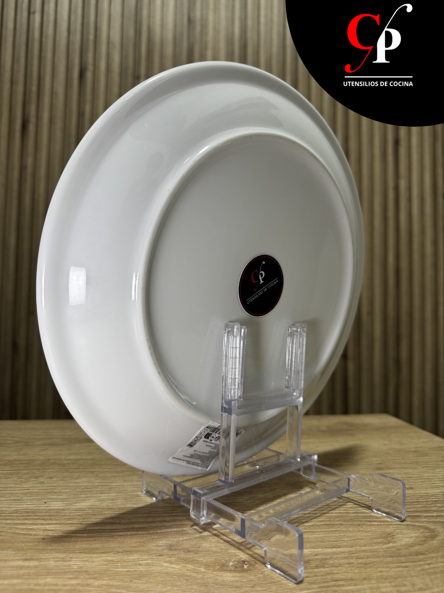 Plato Pando Euro institucional CP 23CM