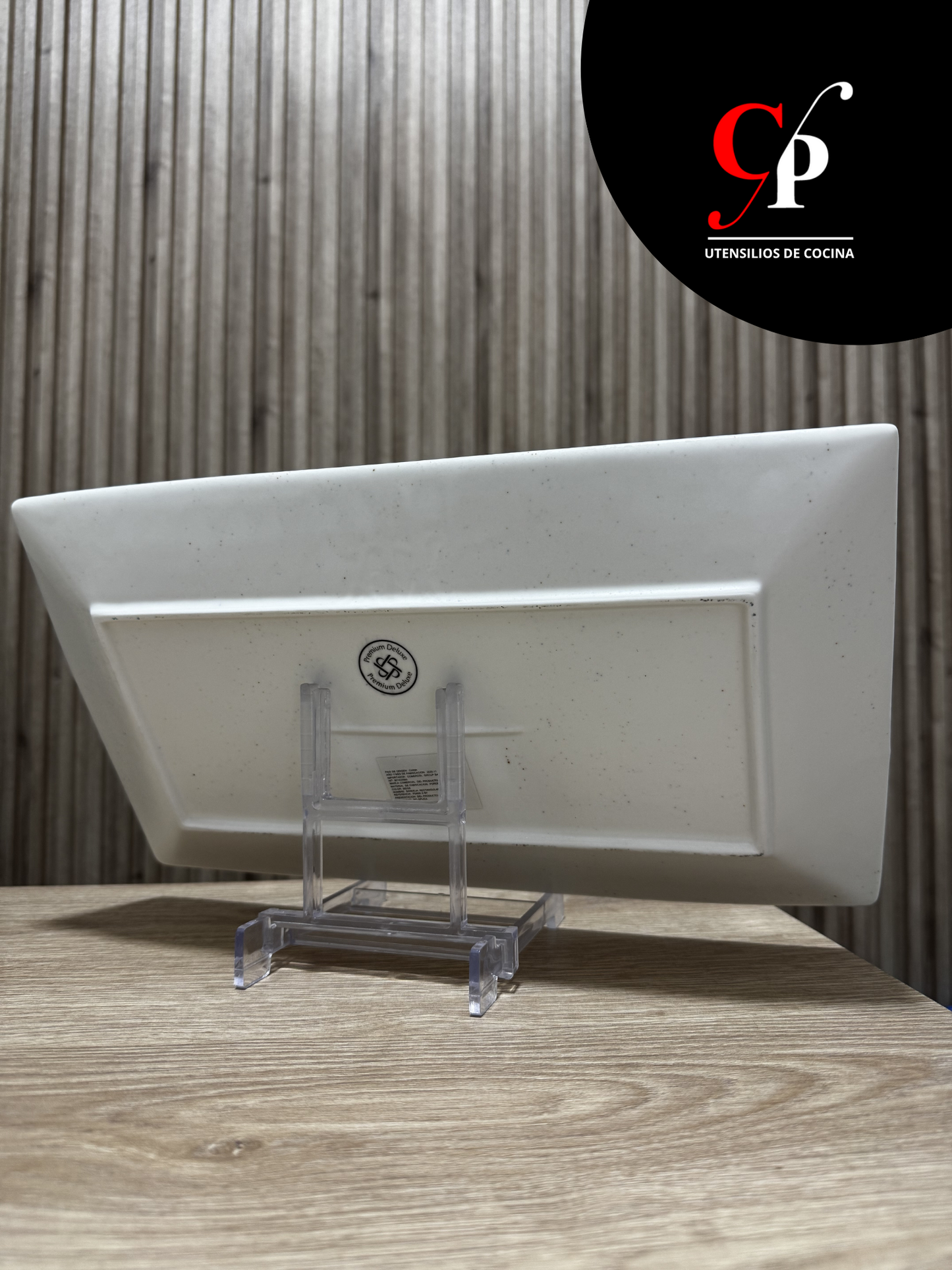 Bandeja Rectangular Artesanal 25 cm