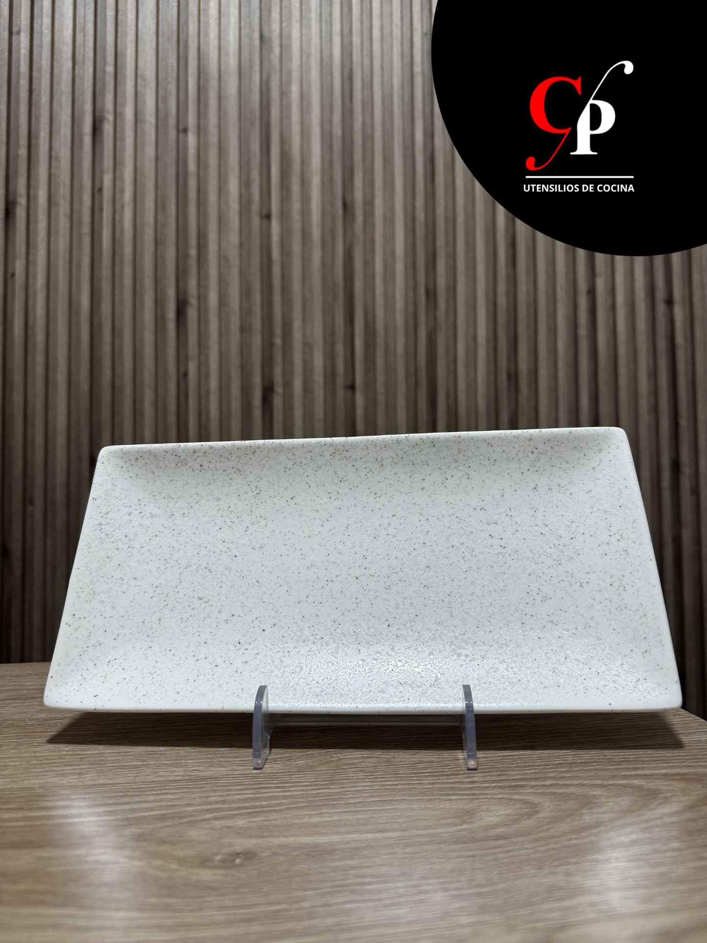 Bandeja Rectangular Artesanal 25 cm