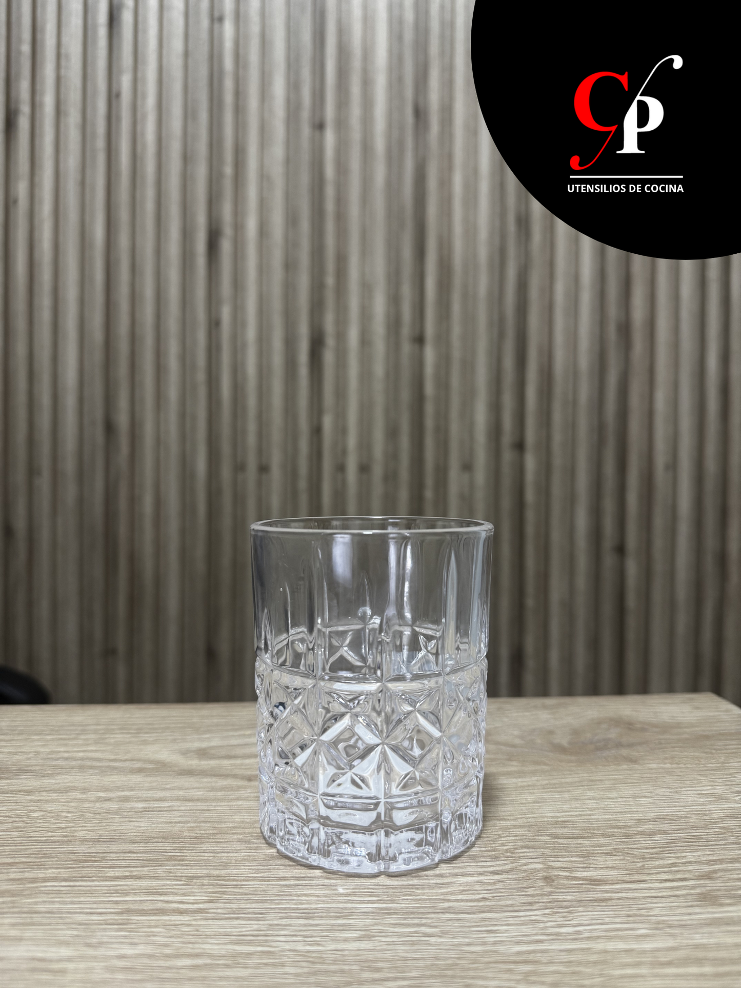 Vaso Con Diseño Corto