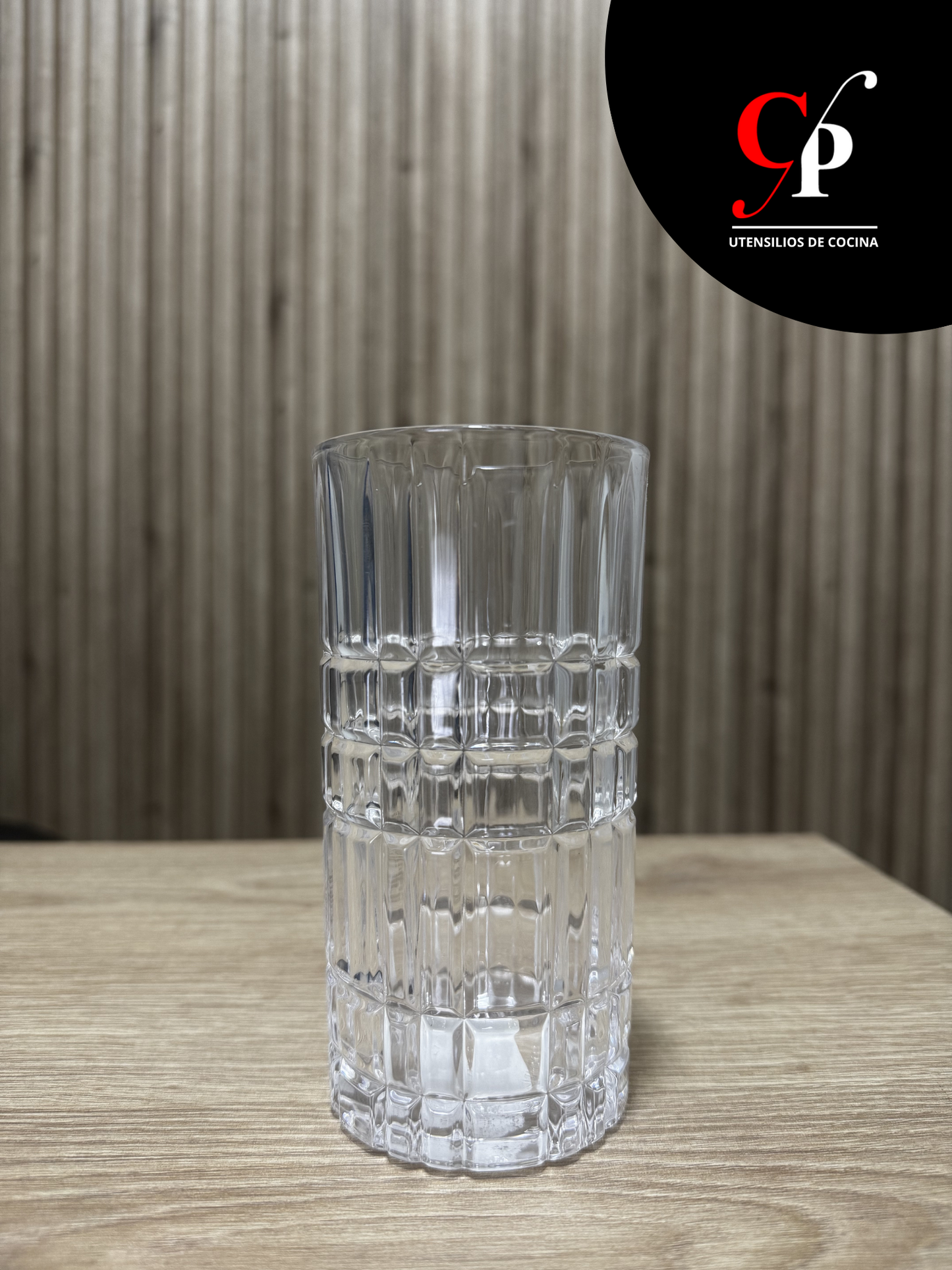 Vaso Con Diseño Largo